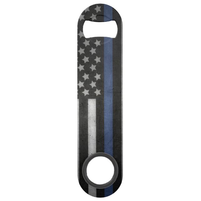 Thin Blue Line Bottle Opener (Back)