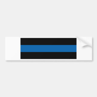 Thin Blue Line Bumper Sticker
