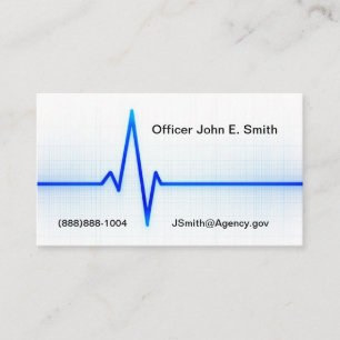 Thin Blue Line Business Card