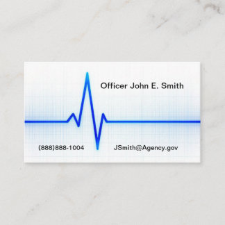 Thin Blue Line Business Card
