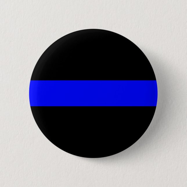 Thin Blue Line Button (Front)