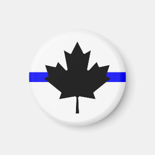 Thin blue line - Canada version Magnet