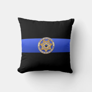 Thin Blue Line Cushion
