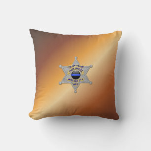 Thin Blue Line Cushion
