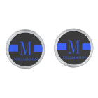 Thin Blue Line Custom Monogram