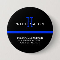 Thin Blue Line Custom Personal Title
