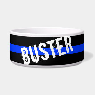 Thin Blue Line Custom Pet Name