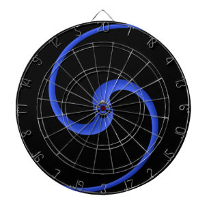 Thin Blue Line Dartboard