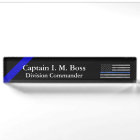 Thin Blue Line - Distressed Tattered Flag