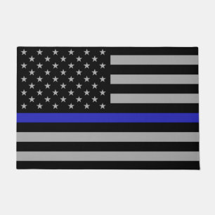 Thin Blue Line Doormat