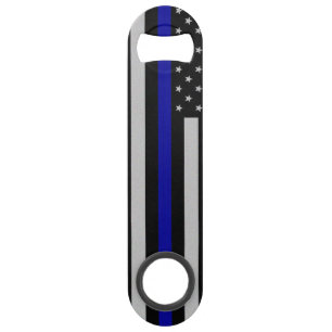 Thin Blue Line Flag Bottle Opener