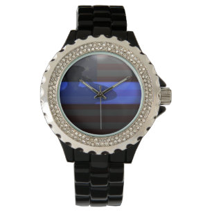 Thin Blue Line - Flag Salute Watch