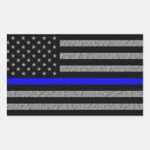THIN BLUE LINE FLAG SUPPORT POLICE 