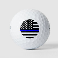 Thin Blue Line Flag (United States)