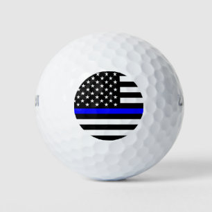 Thin Blue Line Flag (United States) Golf Balls