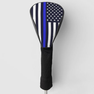 Thin Blue Line Flag (United States) Golf Head Cover