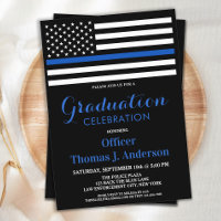  Thin Blue Line Graduation Academy Police Officer