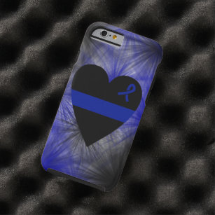 Thin Blue Line Heart iPhone 6 Case