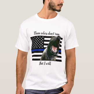 Thin Blue Line -K9 Humor T-Shirt
