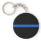 Thin Blue Line Keychain