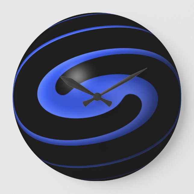 Thin Blue Line Large Clock (Front)