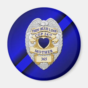 Thin Blue Line Magnet