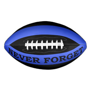Thin Blue Line Never Forget American Football