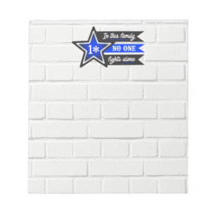 Thin blue line... notepad