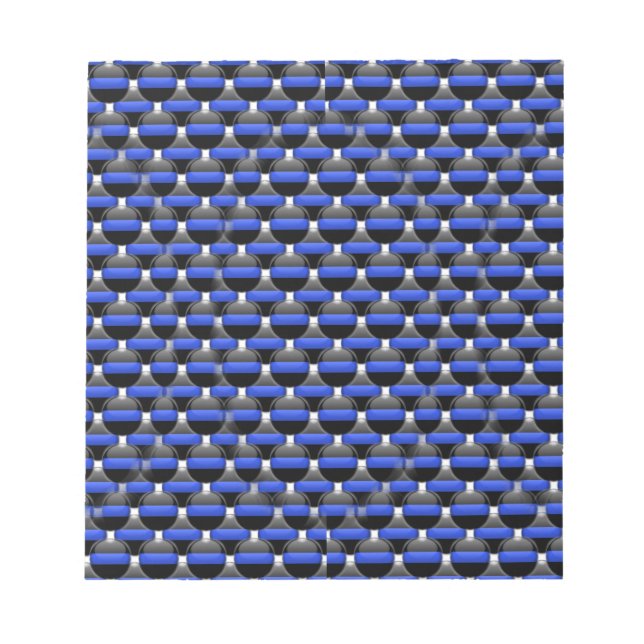 Thin Blue Line Notepad (Front)