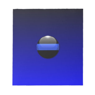 Thin Blue Line Notepad