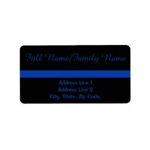 Thin Blue Line Personal Label