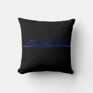 Thin Blue Line Pillow