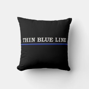 Thin Blue Line Pillow