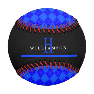Thin Blue Line Police Anniversary Custom Baseball