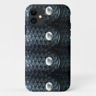 Thin Blue Line - Police Basket Weave Belt Keepers iPhone 11 Case