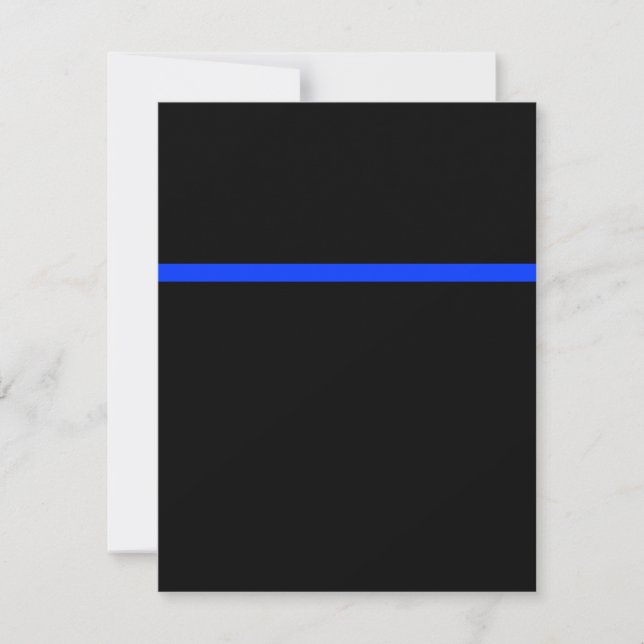 Thin Blue Line Police Event RSVP (Front)