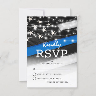 Thin Blue Line   Police Flag RSVP