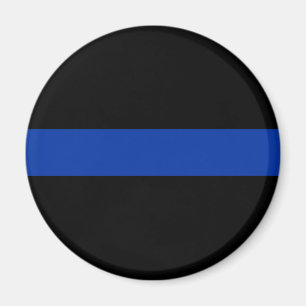 thin blue line police law magnet