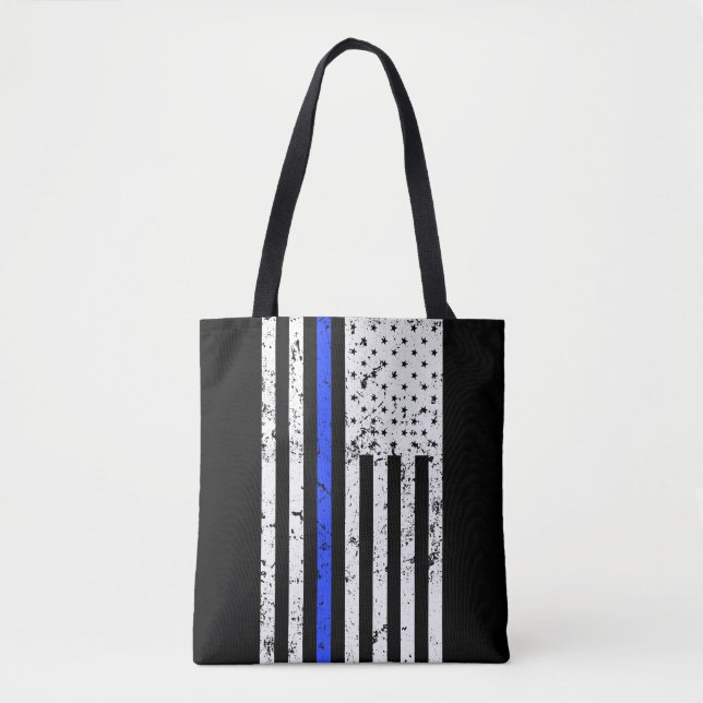 Thin Blue Line - Police Officer - bag (Front)