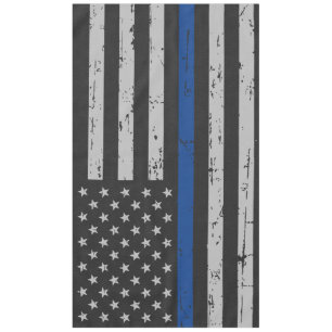 Thin Blue Line - Police Officer - Law Enforcement Tablecloth