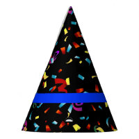 Thin Blue Line Police Themed Party Confetti