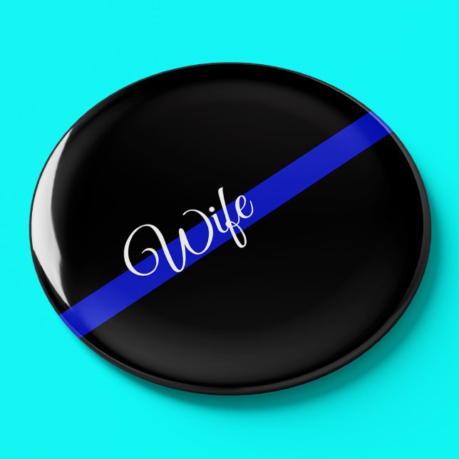 Thin Blue Line: Police Wife Magnet (Creator Uploaded)