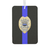 Thin Blue Line Retired Officer Badge
