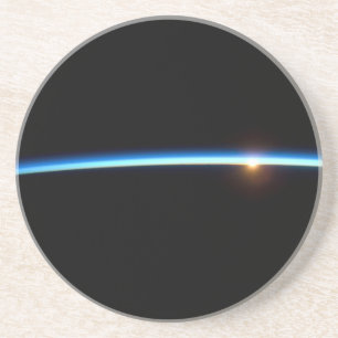 Thin Blue Line Sandstone Coaster
