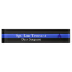 Thin Blue Line - Sergeant Stripes Rank
