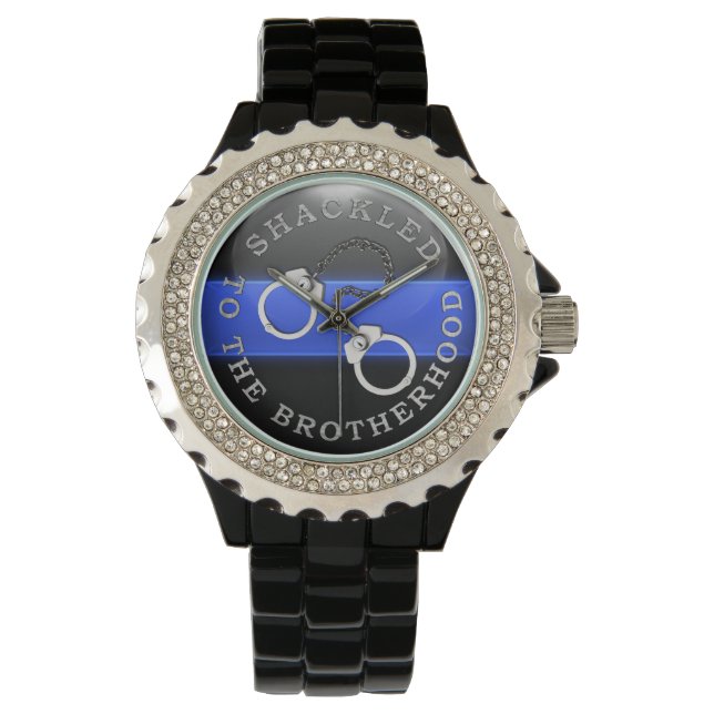 Thin Blue Line - Shackled to the Brotherhood Watch (Front)