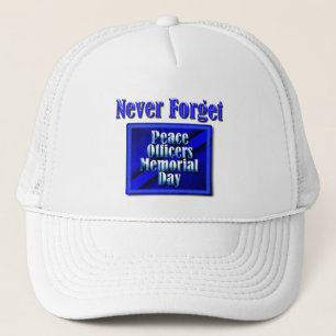 Thin Blue Line Trucker Hat