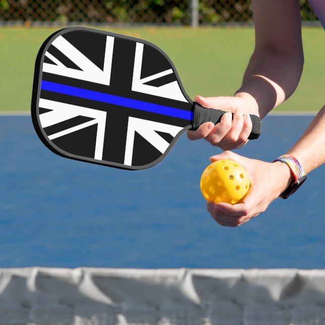 Thin Blue Line - UK Pickleball Paddle (Insitu)