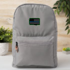 Thin Blue Line US Subdued American Flag