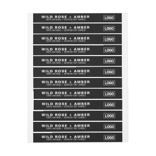 Thin Candle Logo Label Tamper-Proof Seal